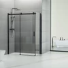 Obraz % s -Milano Duo Black sprchová kabina 80x120, 195cm, 8mm