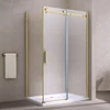 Obraz 1/4 -Milano Duo Gold kabina prysznicowa 80x120, 195cm, 8mm