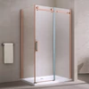 Kép 1/4 - Milano Duo Rose Gold zuhanykabin 80x120, 195cm, 8mm
