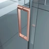Obraz 3/4 -Milano Duo Rose Gold kabina prysznicowa 80x120, 195cm, 8mm