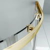 Obraz % s -Murcia Gold zakřivená sprchová kabina 80x80, 190cm, 6mm NANO