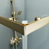 Kép 2/8 - Motril Gold zuhanykabin 80x80 190cm, 6mm NANO