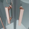 Obraz 3/7 -Murcia Rose Gold półokrągła kabina prysznicowa 80x80, 190cm, 6mm NANO