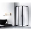 Obraz 8/10 -Murcia Black półokrągła kabina prysznicowa 80x80, 190cm, 6mm