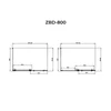 Obraz % s -Milano Duo sprchová kabina 80x120, 90x120 195cm, 8mm