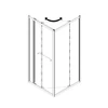 Obraz % s -Firenze Sprchová kabina Black 6mm 70cm