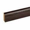 Kép 1/3 - W-STEP szegélyléc laminált padlóhoz, sötét tölgy mintás, 2400x60x15 mm