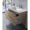 Obraz % s -Catania Sonoma Koupelnová skříňka s umyvadlem 60cm