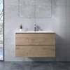Obraz % s -Catania Sonoma Koupelnová skříňka s umyvadlem 60cm
