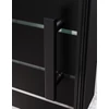 Obraz % s -Madeira Black Pattern 80 otevírací sprchové dveře, 190cm, 6mm