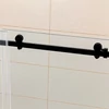 Obraz 2/4 -Milano Black drzwi prysznicowe przesuwne, 120x195cm, 8mm