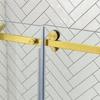 Obraz % s -Milano Gold posuvné sprchové dveře, 120x195cm, 8mm
