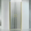 Obraz 1/4 -Westy Gold 80 dwuskrzydłowe drzwi prysznicowe otwierane, 195cm, 6mm