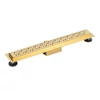 Obraz % s -Lotaringia Gold lineární sprchový žlab, 60 cm