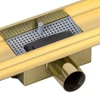 Obraz % s -Lotaringia Gold lineární sprchový žlab, 60 cm