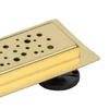 Obraz % s -Lotaringia Gold lineární sprchový žlab, 60 cm