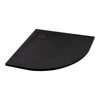 Obraz 1/11 - Cagliari Black 80x80x2,6 cm Kruhová, SMC sprchová vanička, so sifonom