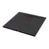 Obraz % s -Cagliari Black 80x80x2,6 cm Čtvercová SMC sprchová vanička se sifonem