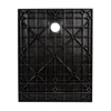 Obraz % s -Cagliari Black 80x100x2,6 cm Obdélníková SMC sprchová vanička se sifonem