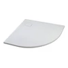 Obraz % s -Cagliari White 80x80x2,6 cm Oblouková SMC sprchová vanička se sifonem