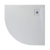 Obraz 4/11 - Cagliari White 80x80x2,6 cm Kruhová, SMC sprchová vanička, so sifonom