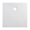 Obraz % s -Cagliari White 80x80x2,6 cm Čtvercová SMC sprchová vanička se sifonem