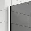 Obraz % s -Walk-in Chrome sprchová stěna, s kouřovým sklem 80, 200cm, 8mm