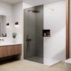 Obraz % s -Walk-in Gold sprchová stěna, s kouřovým sklem 80, 200cm, 8mm