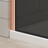 Obraz % s -Walk-in Rose Gold sprchová stěna, s kouřovým sklem 80, 200cm, 8mm