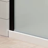 Obraz % s -Walk-in Black sprchová stěna, s matným, pískovaným sklem 50, 200cm, 8mm