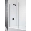Kép 2/3 - Evora Black 6mm, 70x140 kádparaván
