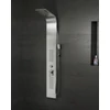 Obraz % s -Alegre Silver Sprchový panel, z nerezové oceli