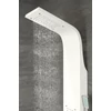 Obraz % s -Merin WHITE Sprchový panel, z nerezové oceli