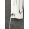Obraz % s -Merin WHITE Sprchový panel, z nerezové oceli