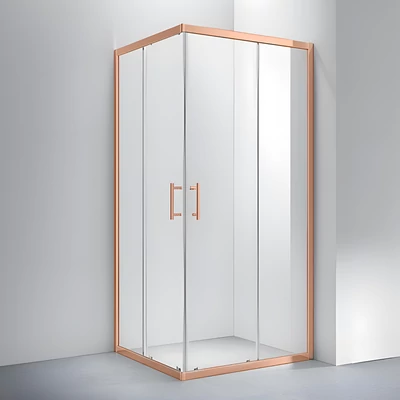 Motril Rose Gold sprchová kabina 80x80 190cm, 6mm NANO Motril Rose Gold sprchová kabina 80x80 190cm, 6mm NANO