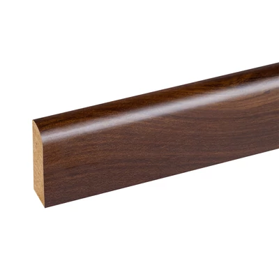 W-STEP soklová lišta k laminátové podlaze, ořechový dekor, 2400x60x15 mm