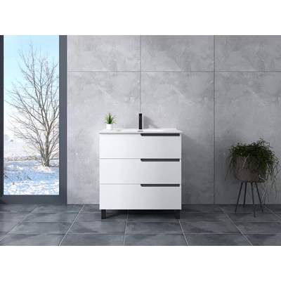 Torino White Koupelnová skříňka s umyvadlem 60cm