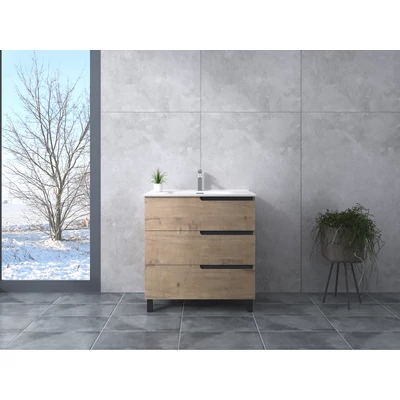 Torino Sonoma Koupelnová skříňka s umyvadlem 60cm