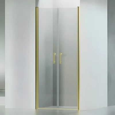 Westy Gold 80 dvoukřídlové sprchové dveře, 195cm, 6mm