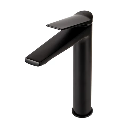 Tropez Black Podwyższona bateria umywalkowa