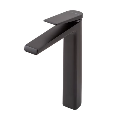 Singapore Black Podwyższona bateria umywalkowa