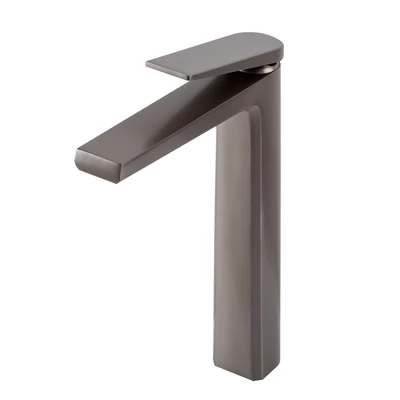 Singapore Gun Grey Podwyższona bateria umywalkowa