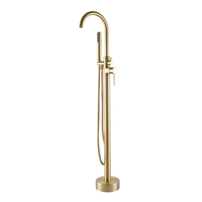 Korfu Rose Gold szabadon álló kádtöltő csaptelep