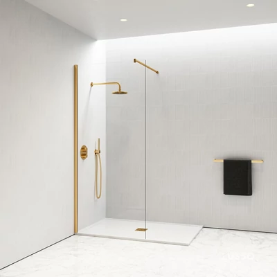 Walk-in Gold Sprchová zástěna 80, 200cm, 8mm