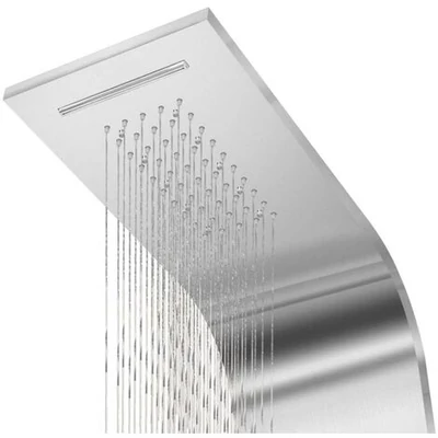 Denver Silver Sprchový panel, z nerezové oceli