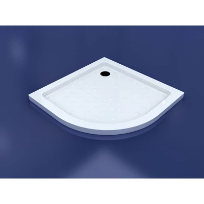 Dotty 80x80, 90x90 x 5 cm, zakřiveného akryl sprchová vanička