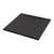 Cagliari Black 90x90x2,6 cm Kwadratowy brodzik SMC z syfonem