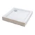 Almagro 80x80x13,5 cm Kwadratowy brodzik akrylowy z syfonem
