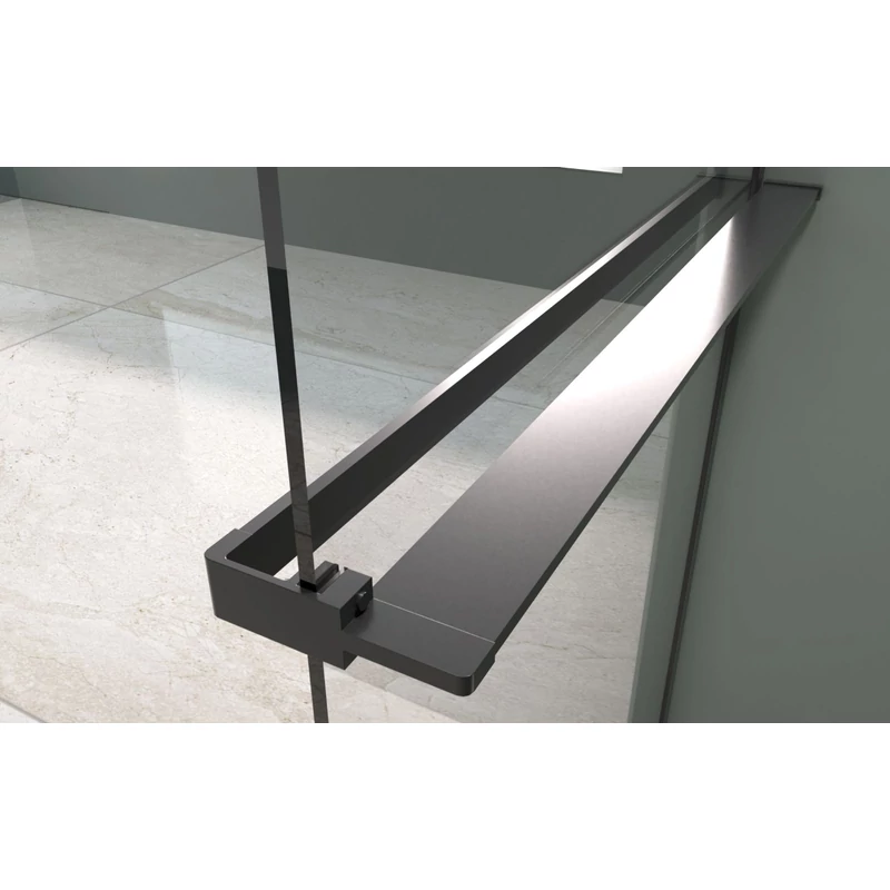 Rochelle Black ręcznik i mydelniczka 140 cm