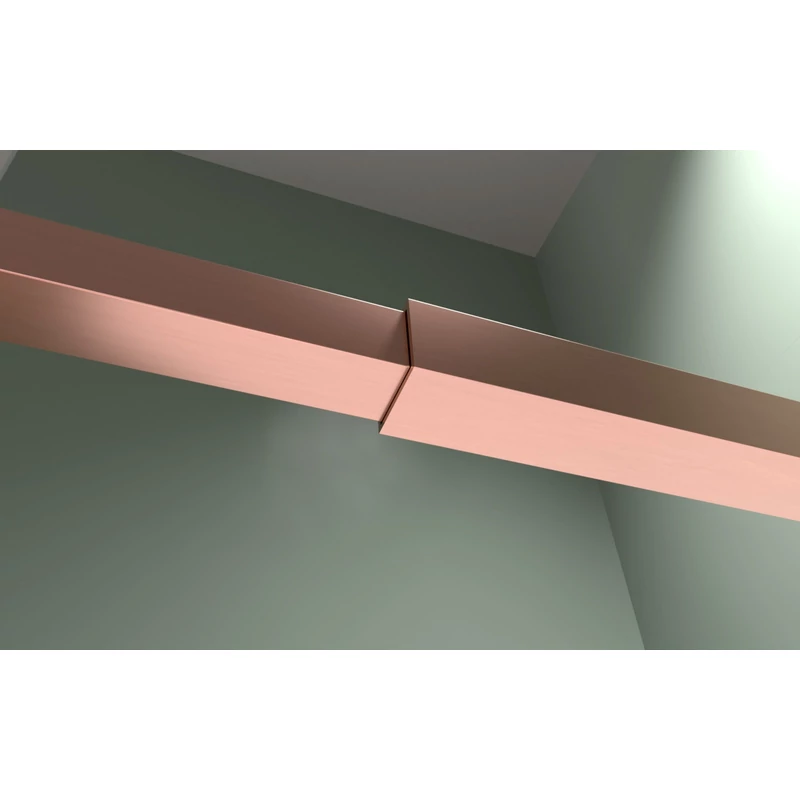 Rochelle Rose Gold ręcznik i mydelniczka 140 cm